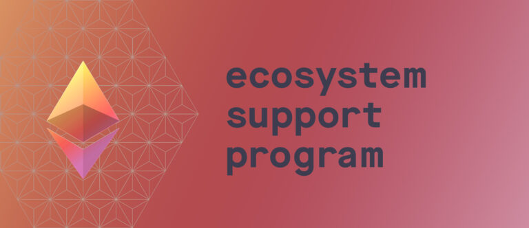 Ecosystem Support Program: Allocation Update