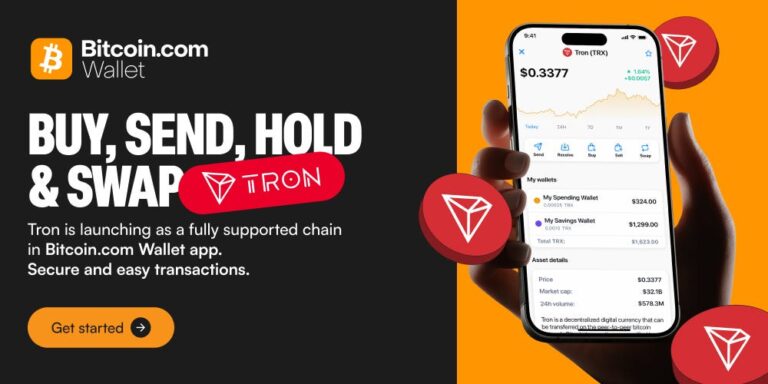 Tron Has Landed: Hold, Send, Swap, and Buy TRX, USDT and More Right in the Bitcoin.com Wallet